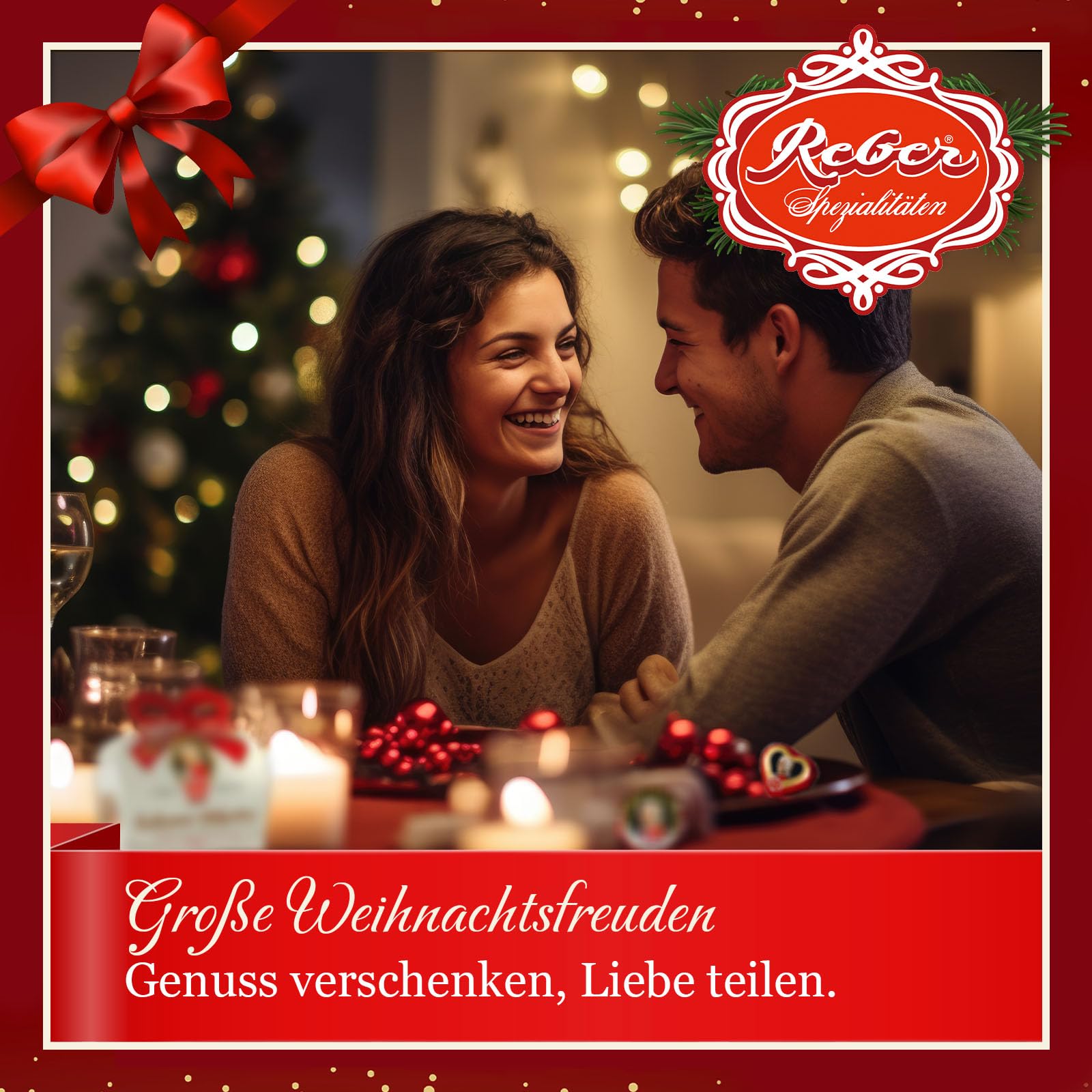 Reber Geschenkbox klein Marzipan Mozart-Mix 20 Stück