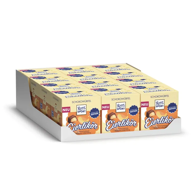Ritter Sport Winter Schokowürfel Eierlikör 176 g