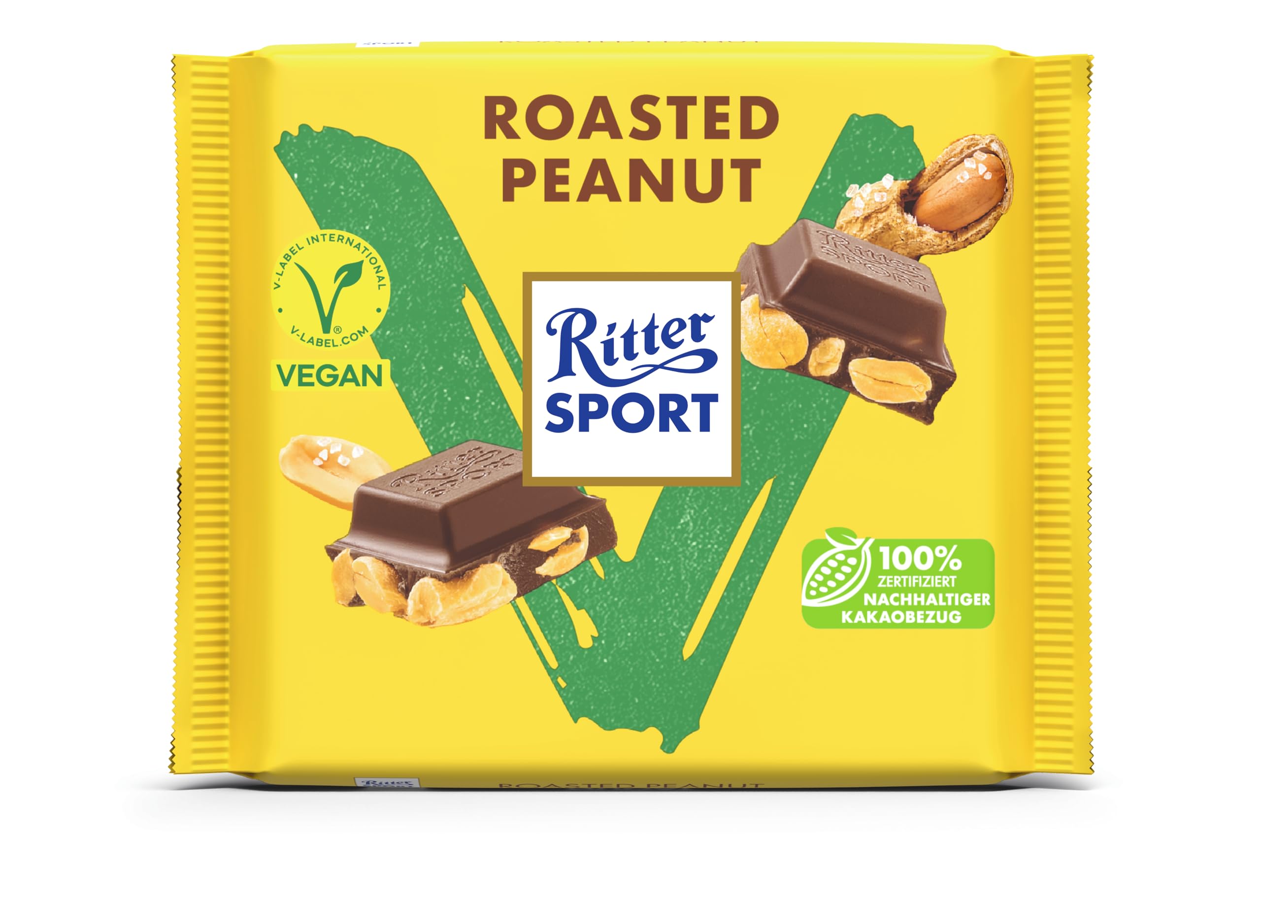 Ritter Sport Vegan Roasted Peanut Schokolade 11 x 100g gesalzen