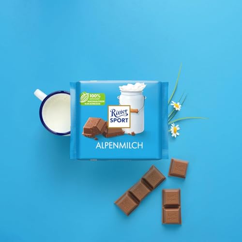 Ritter Sport Großtafel Alpenmilch Vollmilchschokolade 11 x 250 g