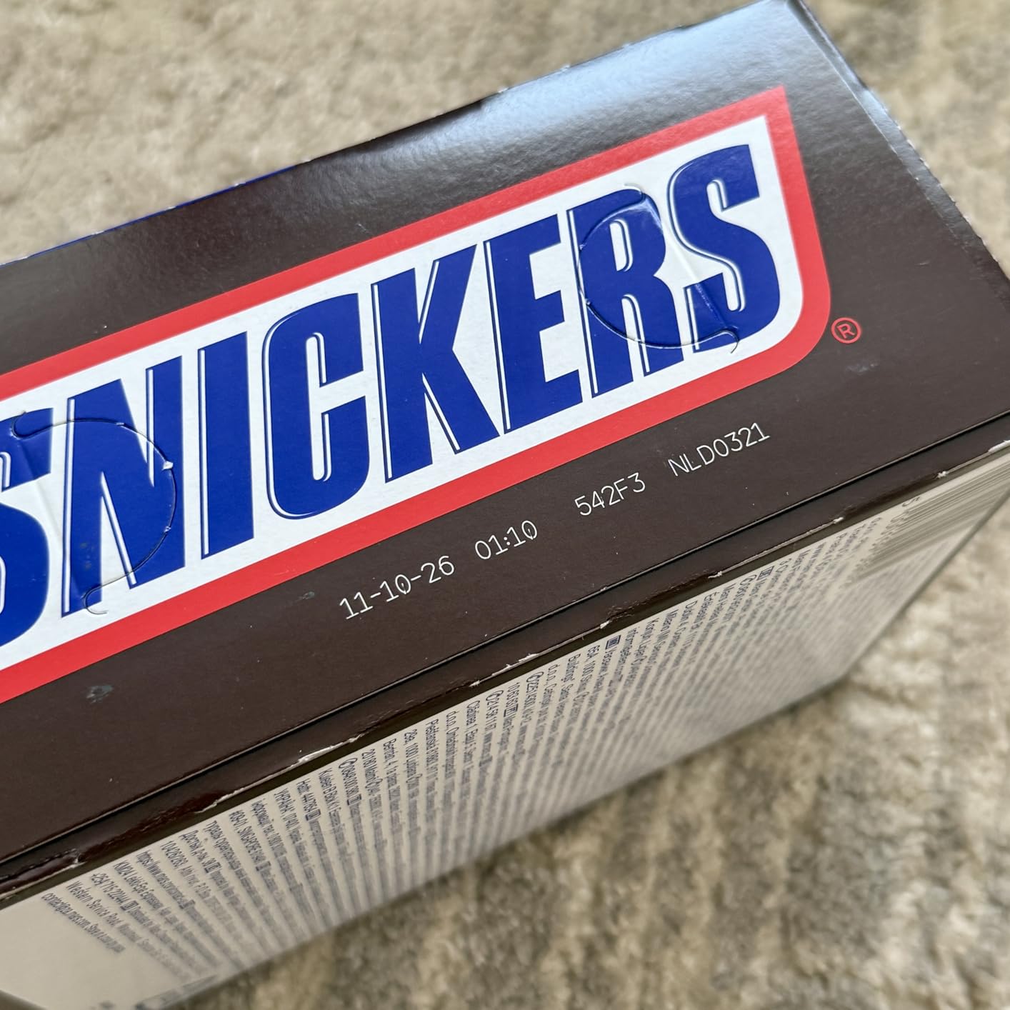 Snickers Original Schokoriegel Doppelpack 24 x 2 x 40g Erdnuss