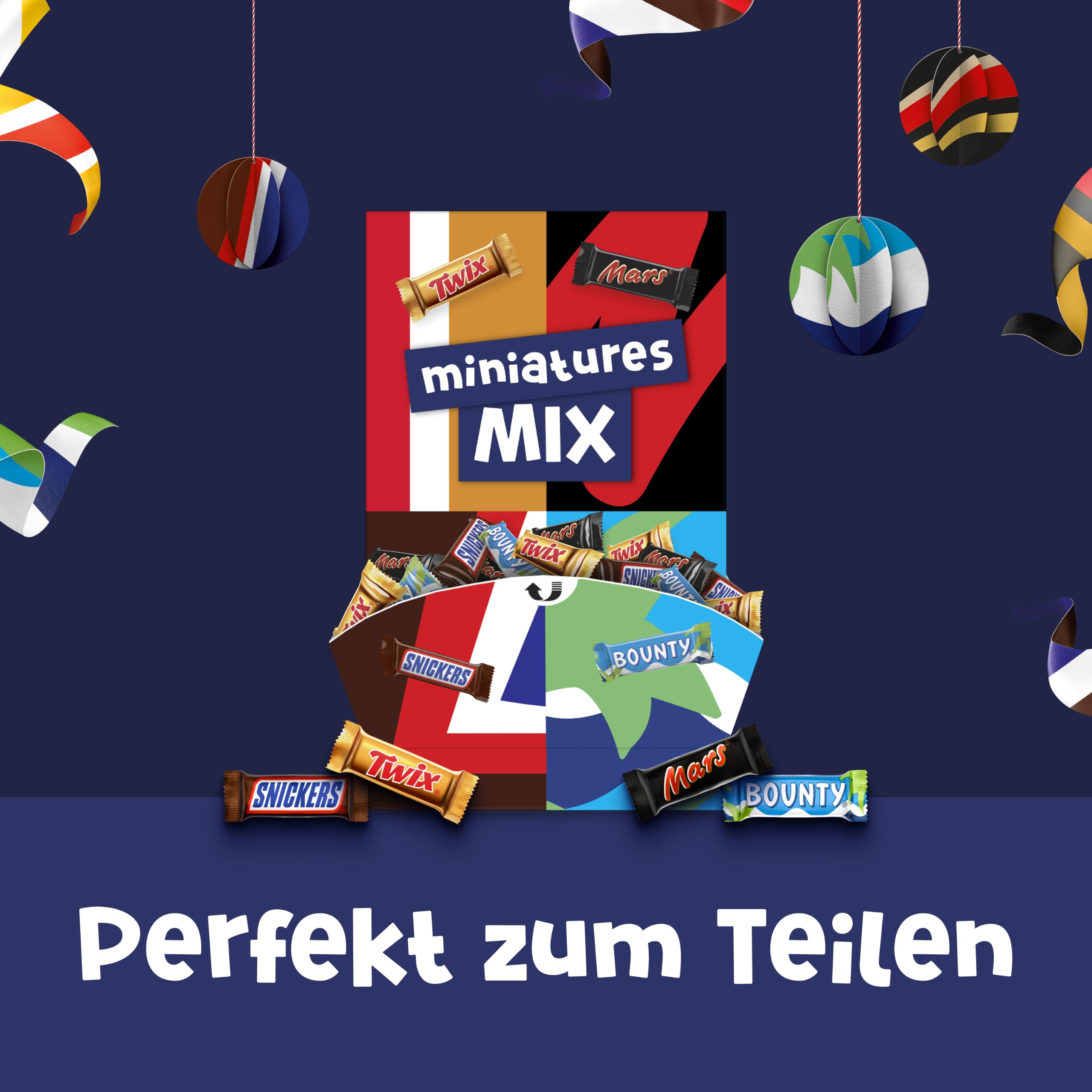 Celebrations Miniatures Mix Schokoriegel 3000g Großpackung