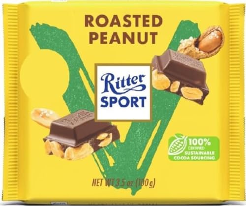 Ritter Sport Vegan Roasted Peanut Schokolade 11 x 100g gesalzen