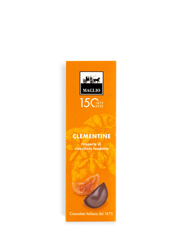 Maglio Clementine Zartbitter Schokolade Maraschino Frucht