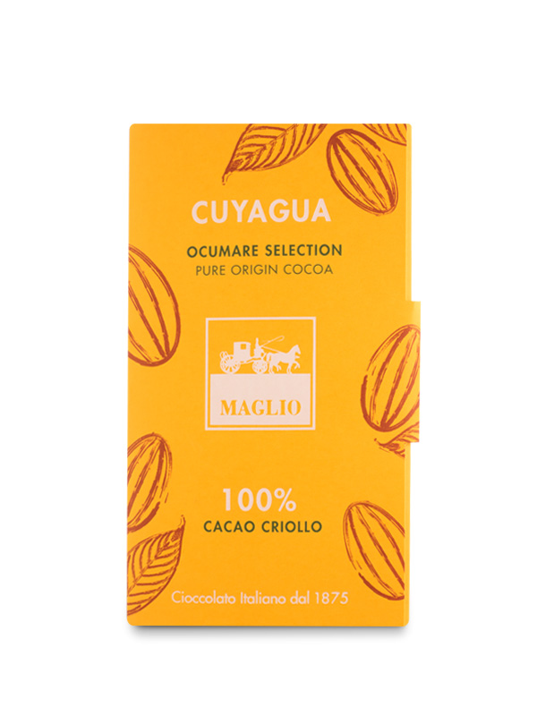 Maglio Cuyagua 100% Schokoladentafel 60g ohne Zucker