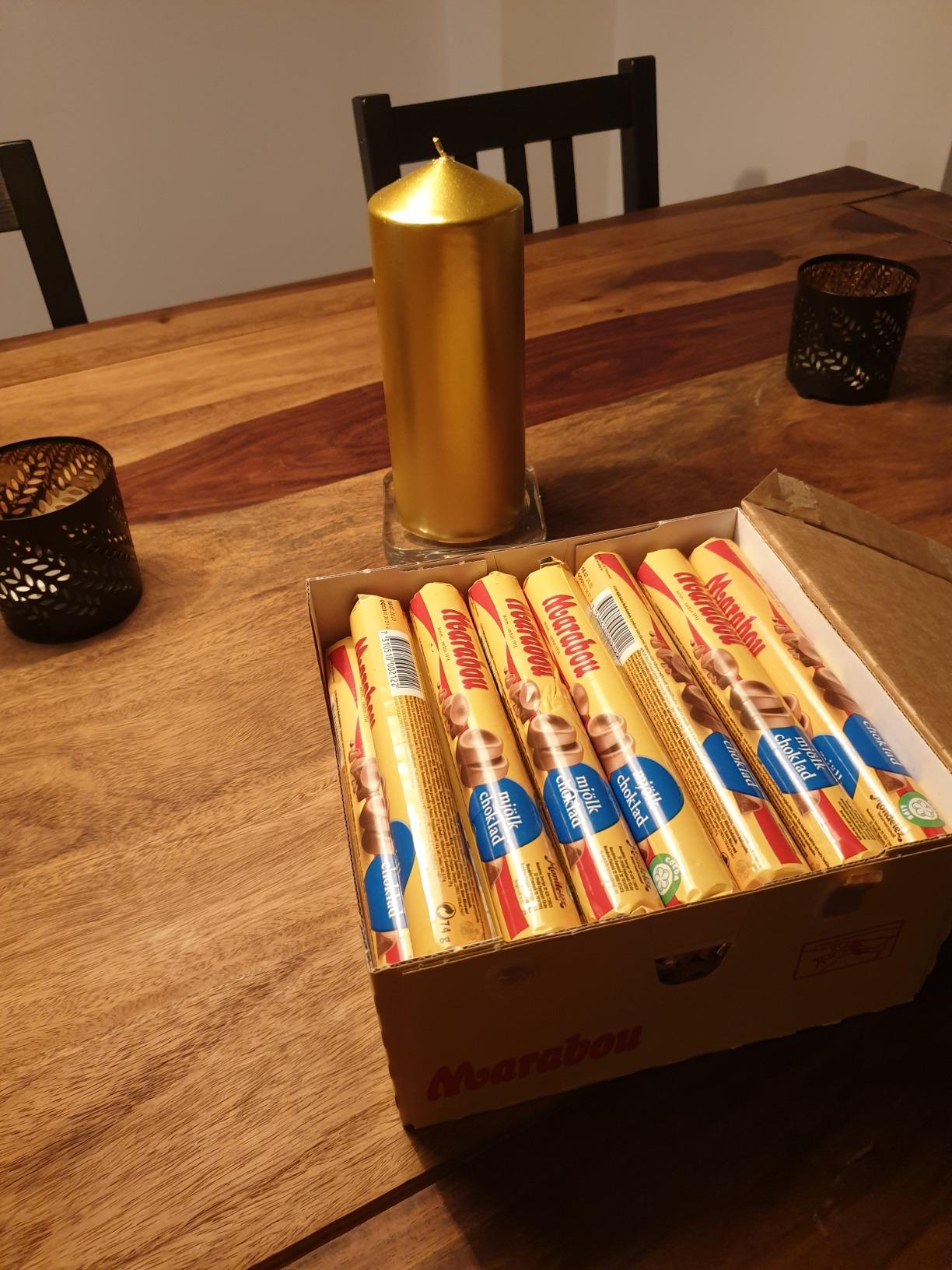 Marabou Rullar Milchschokolade-Rolle Vollmilch 28x74g Karamellnote
