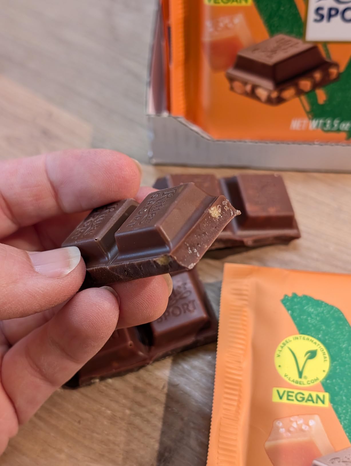 Ritter Sport Vegan Salted Caramel Schokolade 11x100g