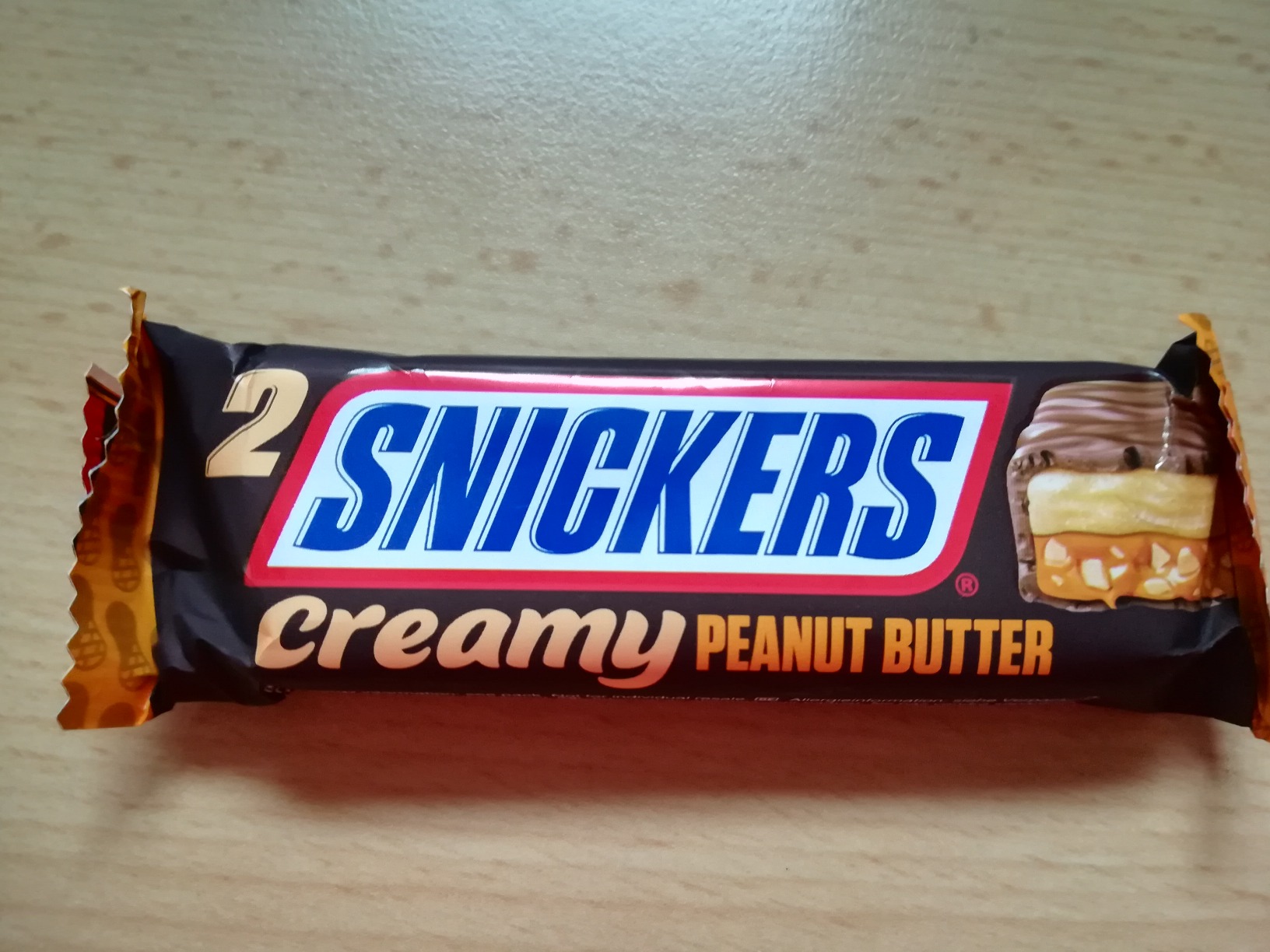 Snickers Creamy Peanutbutter Doppelriegel 24x36,5 g