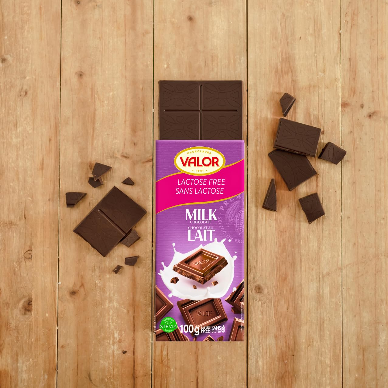 Valor Sin Lactosa Milchschokolade 100g laktosefrei