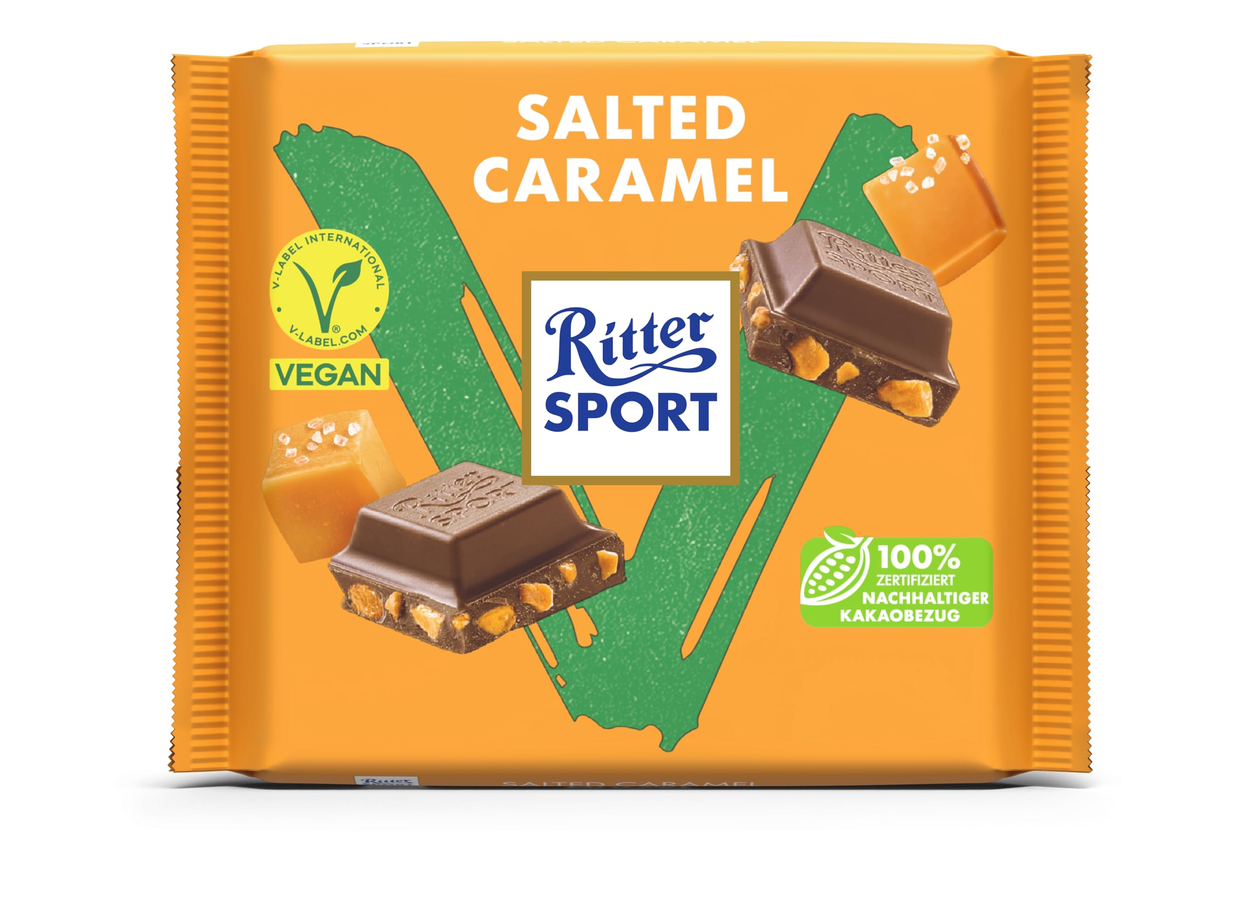 Ritter Sport Vegan Salted Caramel Schokolade 11x100g