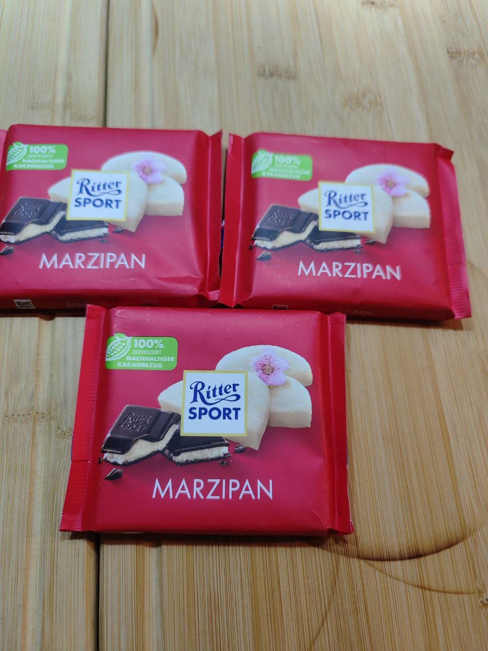 Ritter Sport Bunte Vielfalt Marzipan Schokolade 12x100g