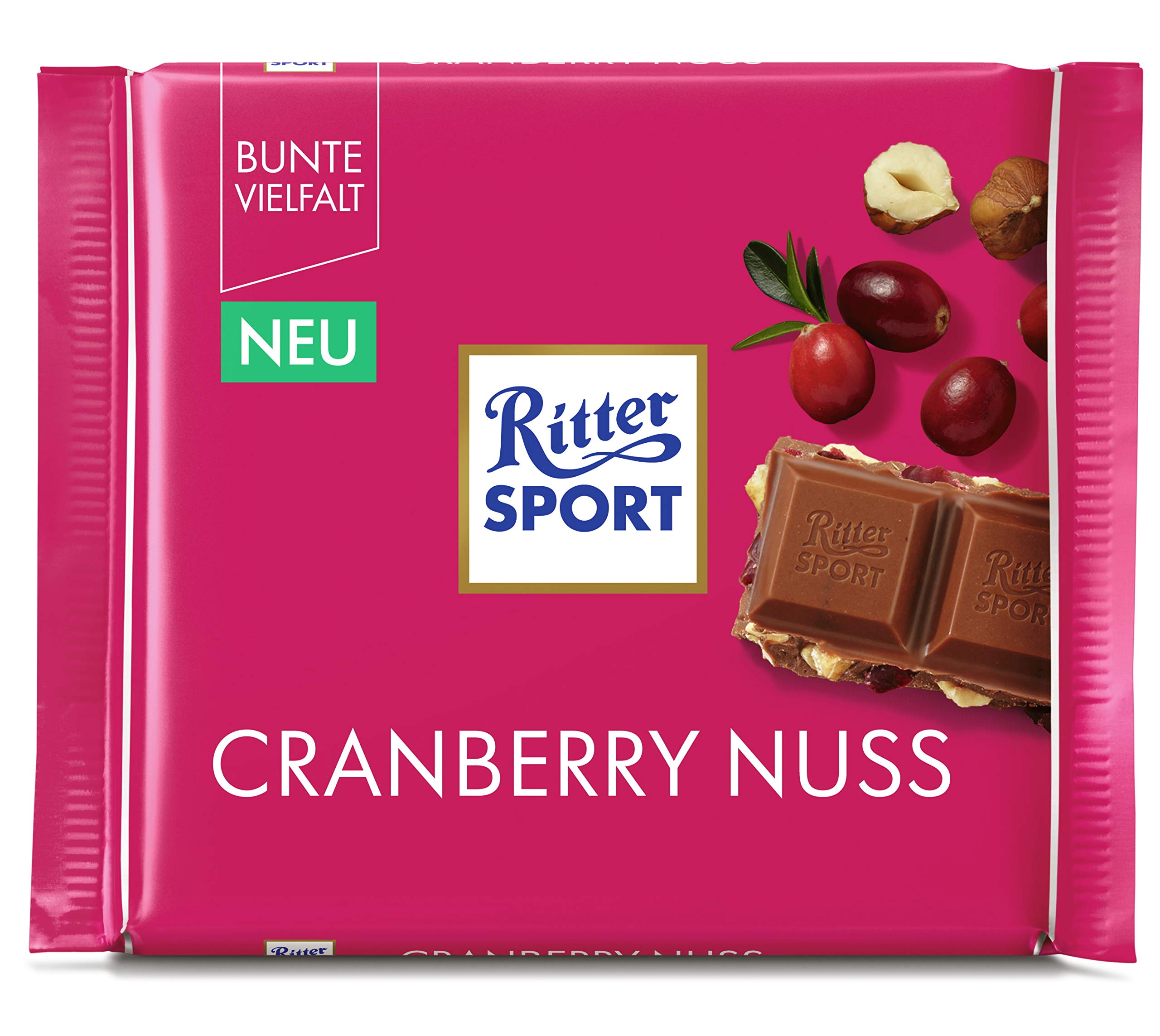 Ritter Sport Knusper-Flakes Vollmilchschokolade 10 x 100g Cornflakes