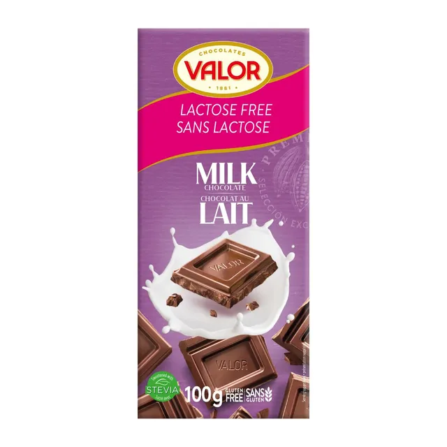 Valor Sin Lactosa Milchschokolade 100g laktosefrei