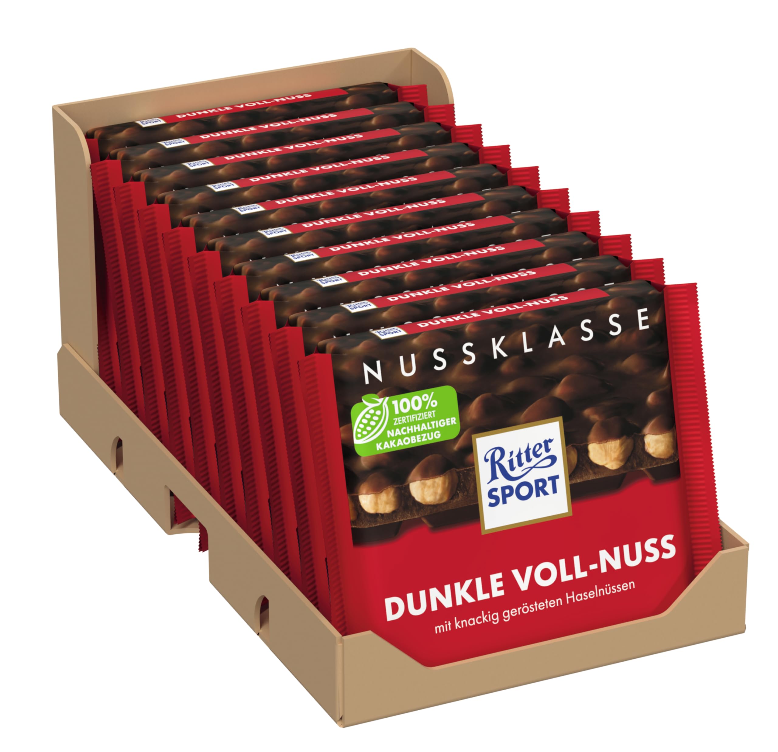 Ritter Sport Nuss-Klasse Honig-Salz-Mandel 11x100g Vollmilch