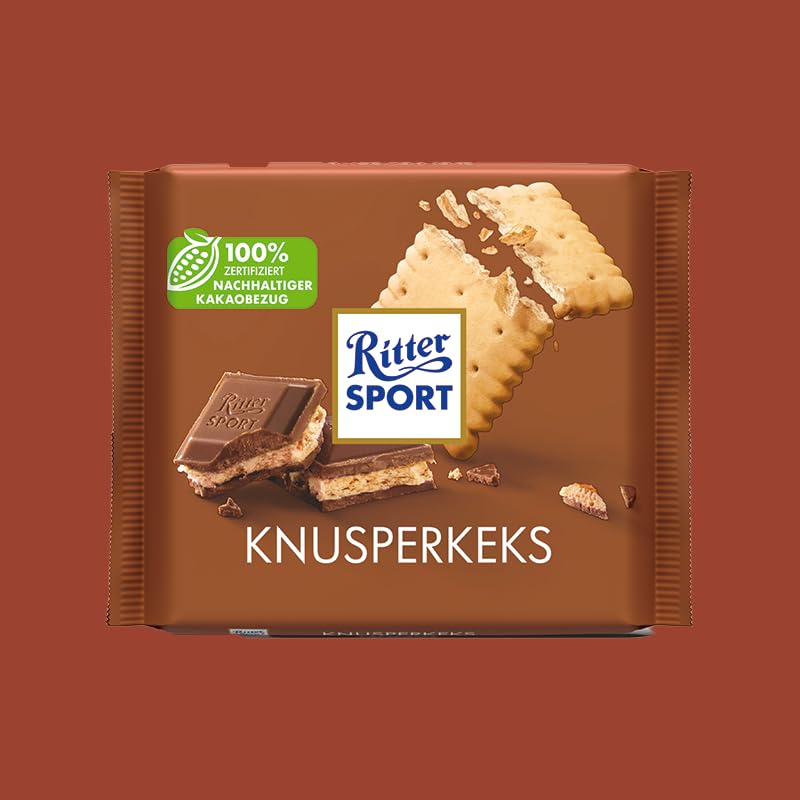 Ritter Sport Bunte Vielfalt Knusperkeks Tafel 11x100g Vollmilch