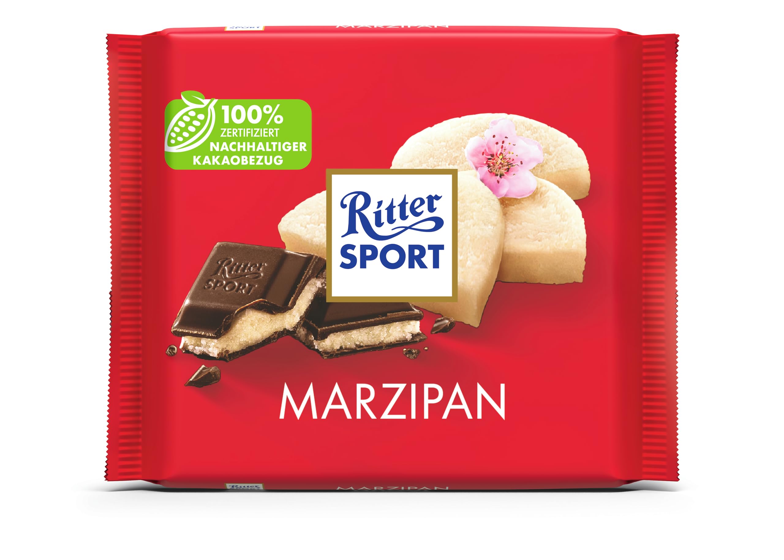 Ritter Sport Bunte Vielfalt Marzipan Schokolade 12x100g
