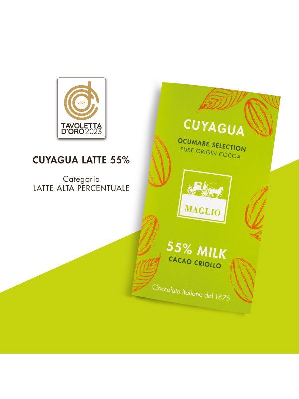 Maglio Tavolette Criollo Cuyagua 55% Tafel 60g Vollmilch