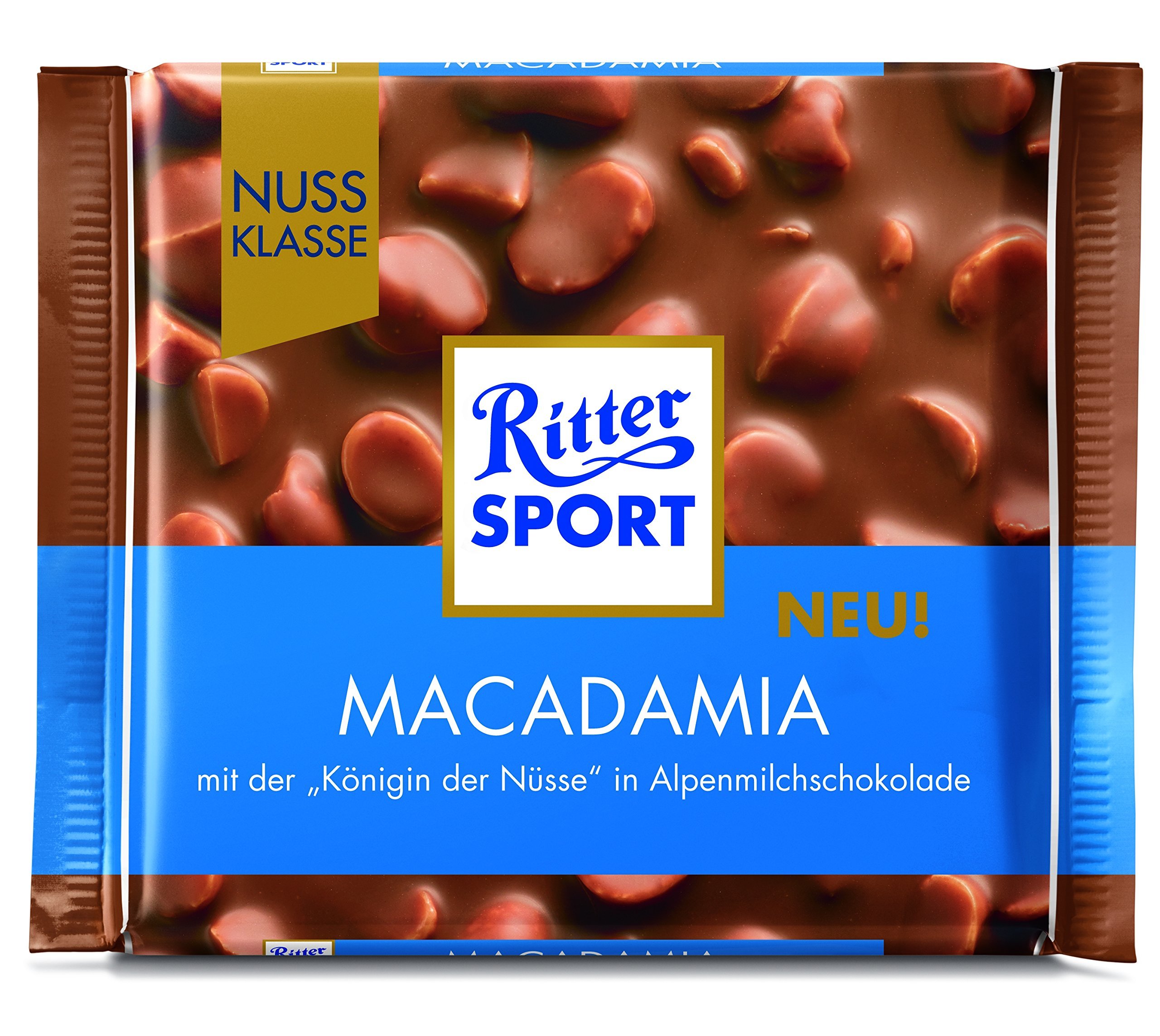 Ritter Sport Nuss-Klasse Honig-Salz-Mandel 11x100g Vollmilch
