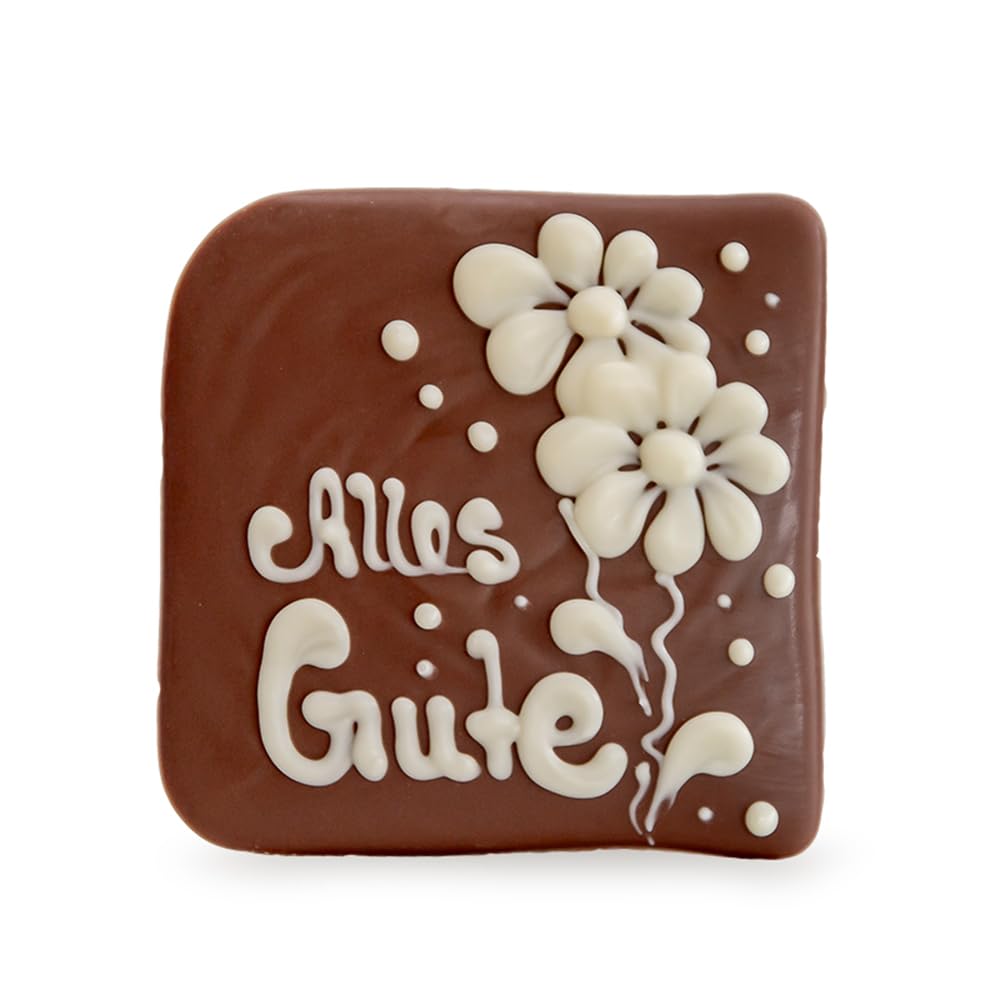 HUSSEL Alles Gute Vollmilchschokolade Blume 35 g