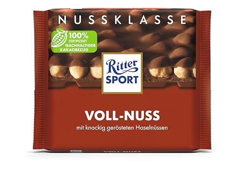 Ritter Sport Nuss-Klasse Voll-Nuss Schokolade 10x100 g