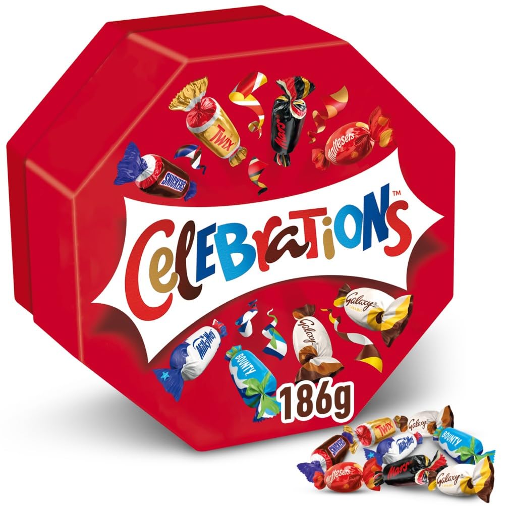 Celebrations Chocolate Gift Box Mini-Riegel Mix 16x186g Markenmix