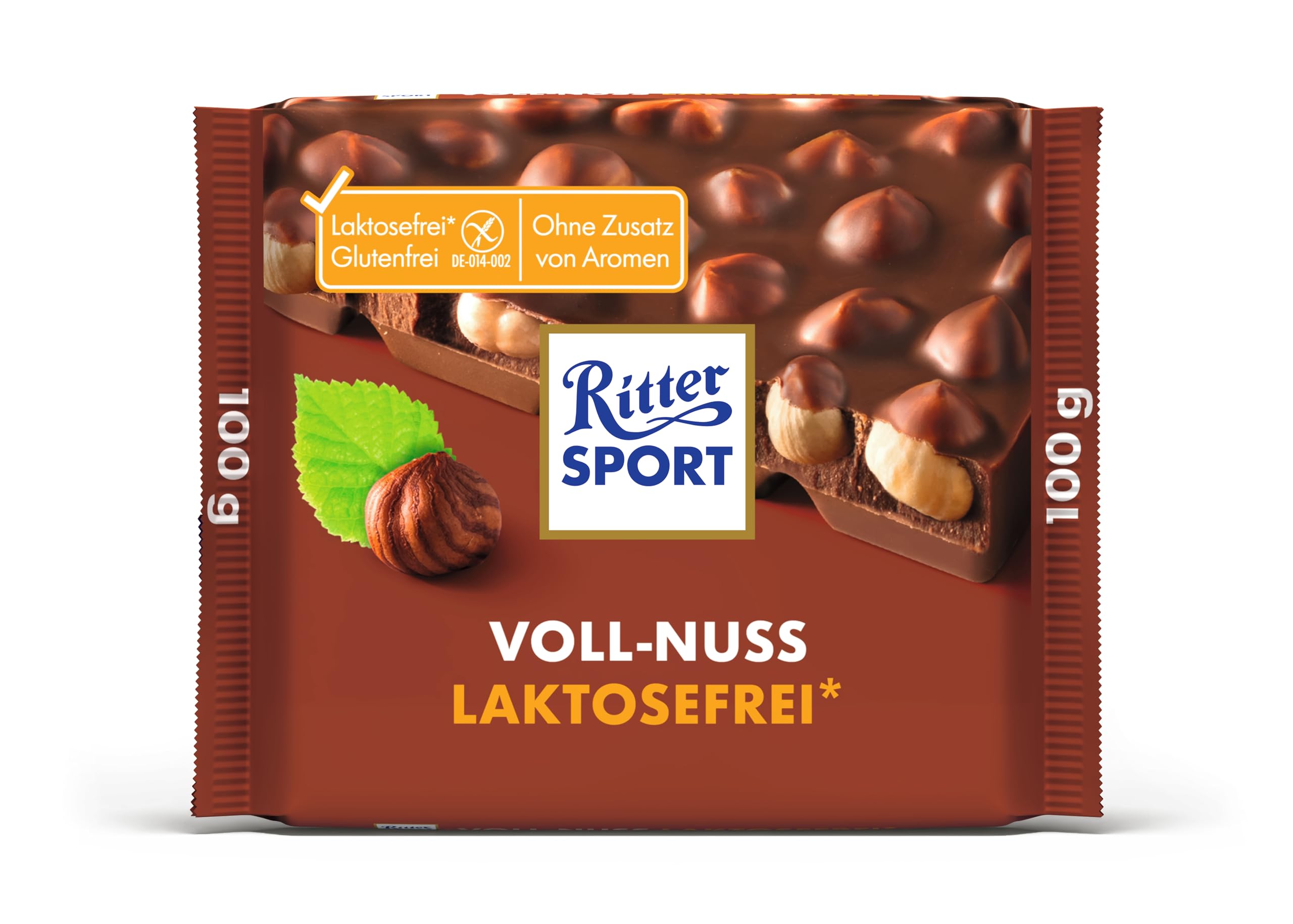 Ritter Sport Voll-Nuss Vollmilchschokolade 10x100g laktosefrei