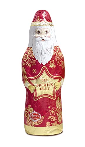 Reber Glückskäfer Weihnachtsmann Figur 100g Vollmilch