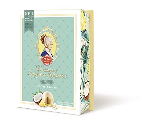 Reber Constanze Mozart-Kugeln Weiß Cocos-Ananas 5er 100 g
