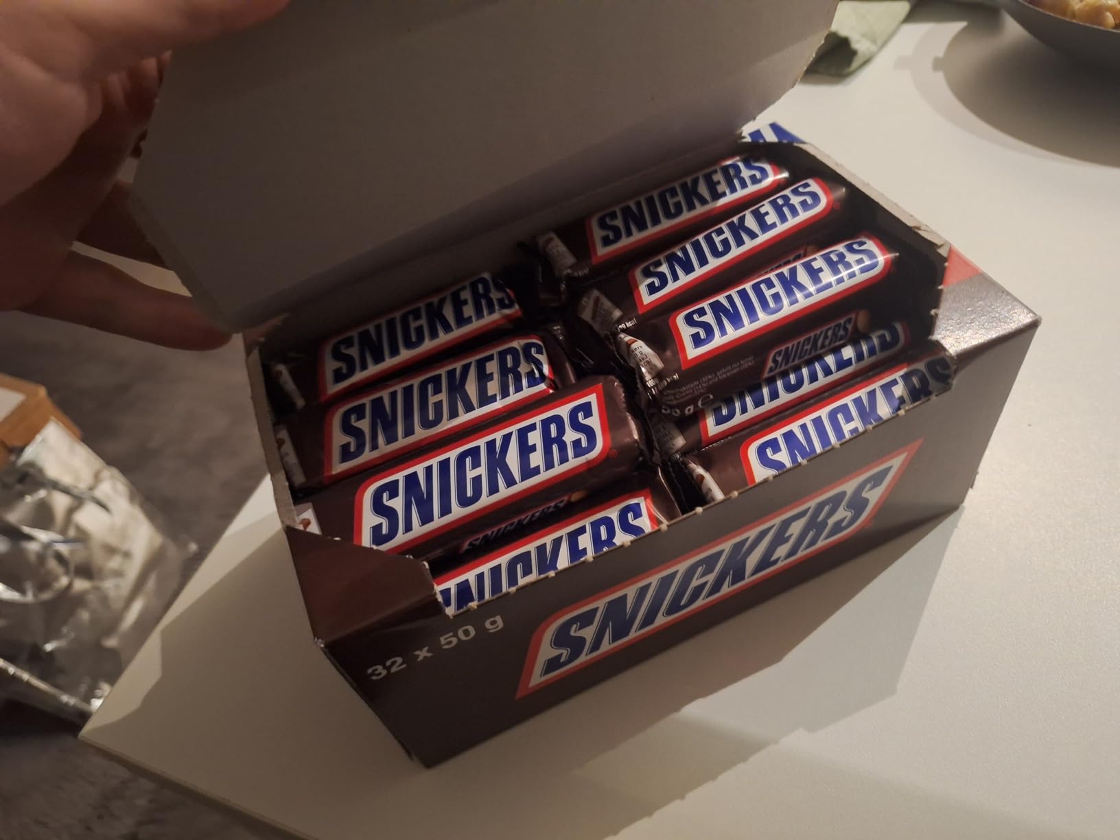 Snickers Original Schokoriegel Karamell 32x50g Vorratspack