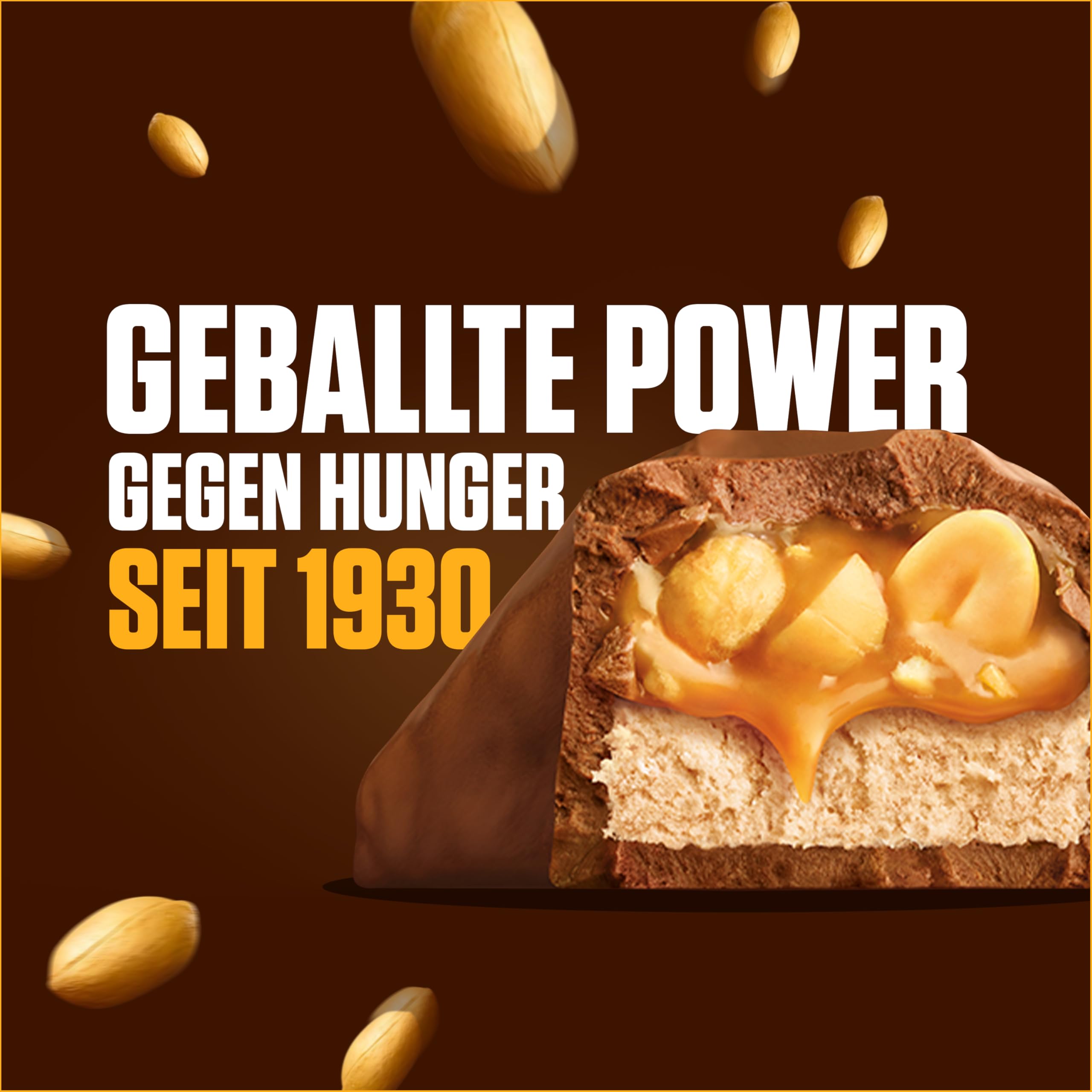 Snickers Protein Riegel 18x47g Erdnuss Karamell