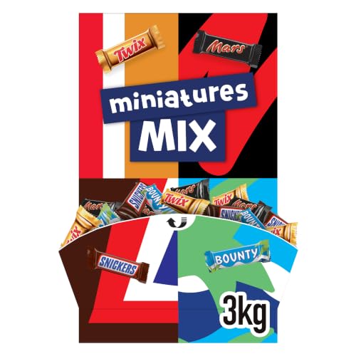 Celebrations Miniatures Mix Schokoriegel 3000g Großpackung