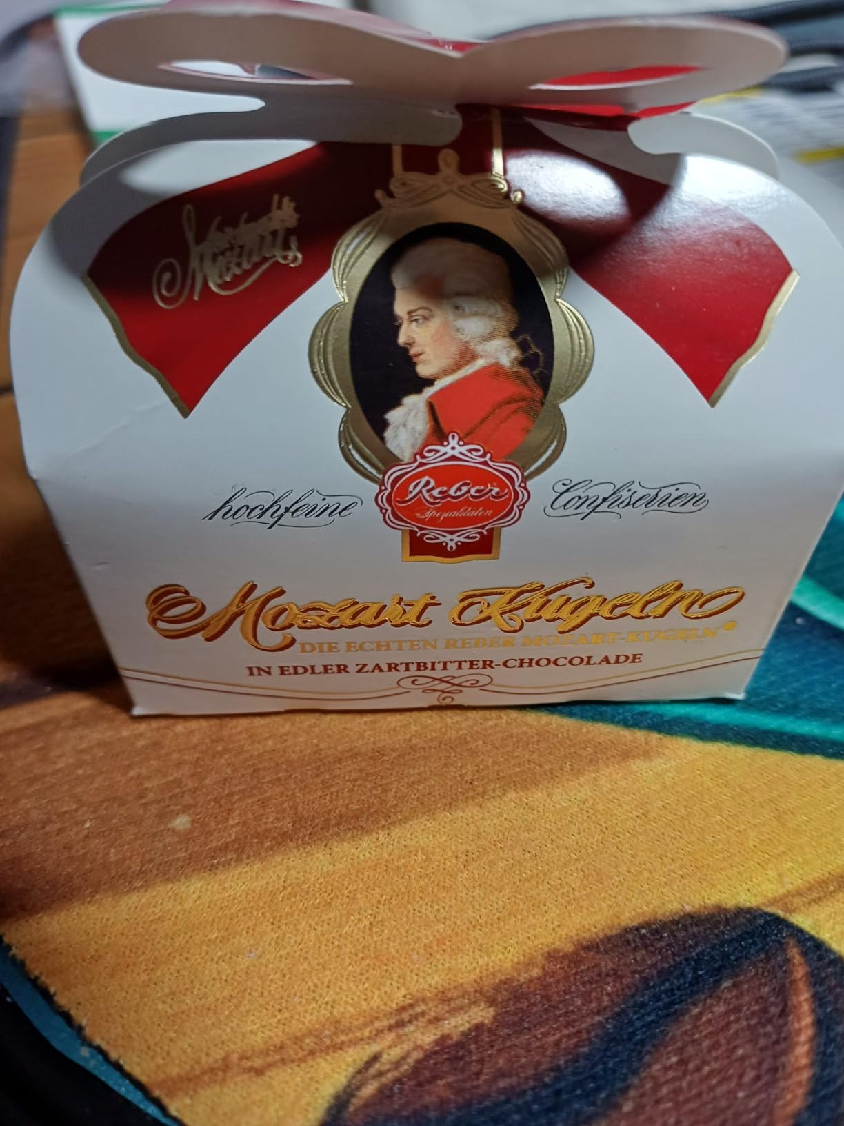Reber Mozart-Kugeln Duett Pralinen 2er Pack 40g Pistazie