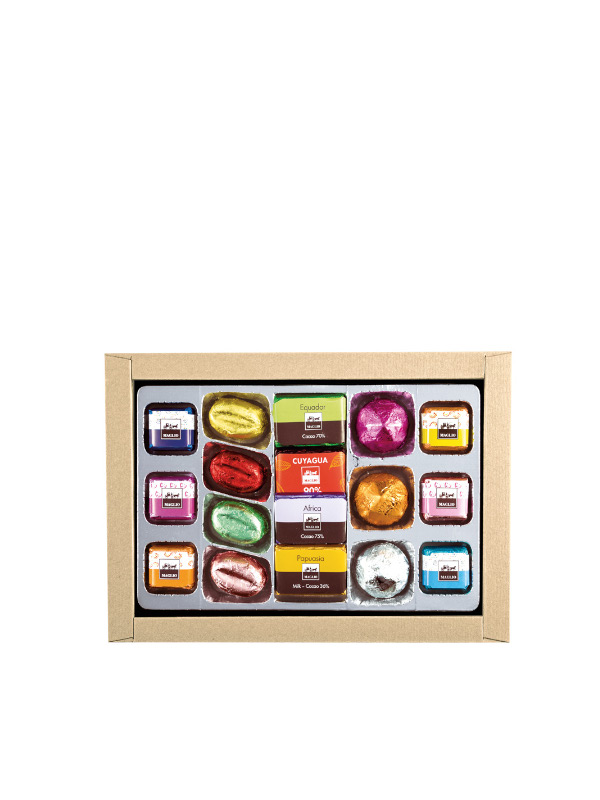 Maglio Green Glamour Pralinen Geschenkbox