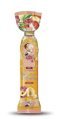Reber Constanze Mozart-Kugeln weiße Pralinen Pfirsich 5er Tüte