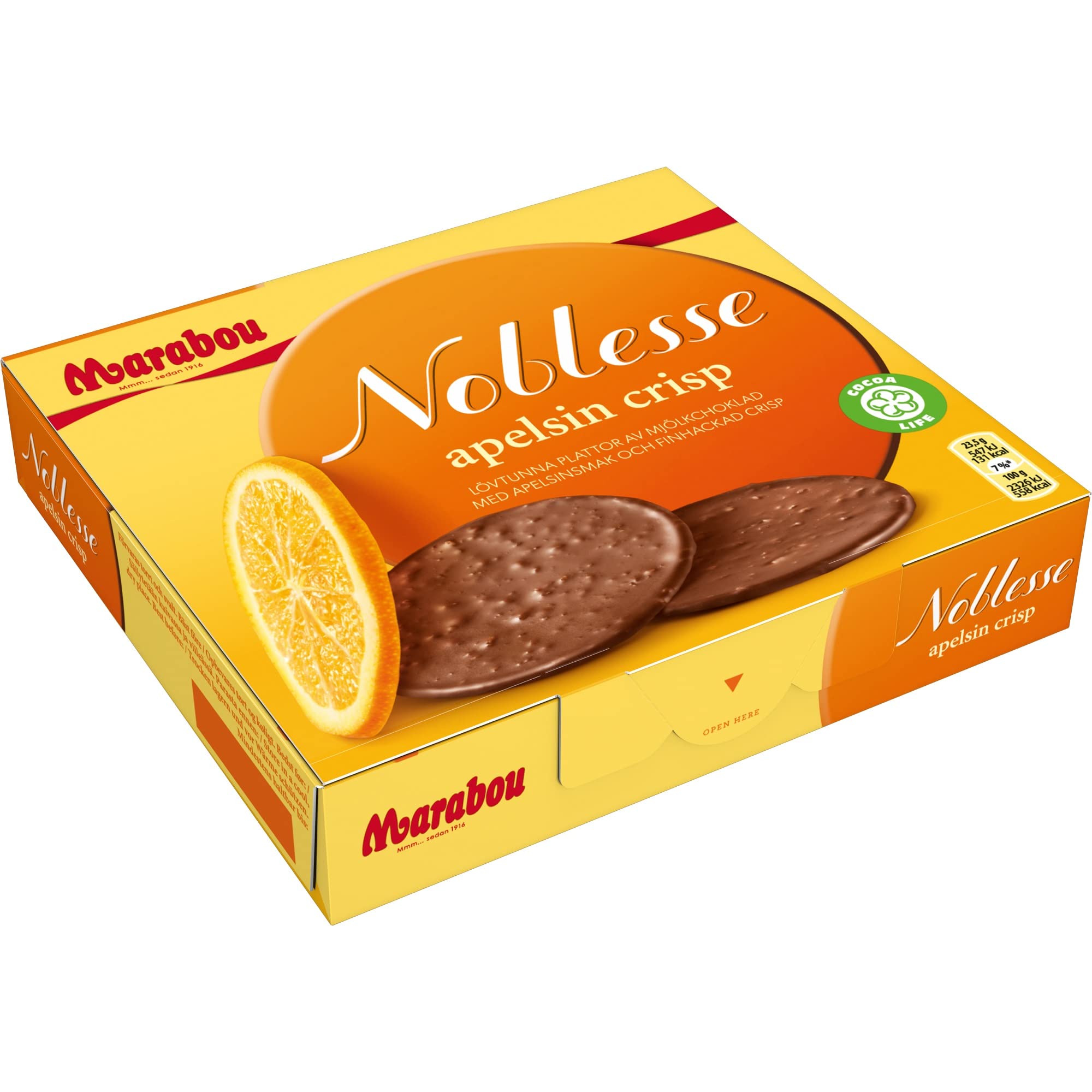 Marabou Noblesse Original Vollmilchschokolade 12x150g Knusper