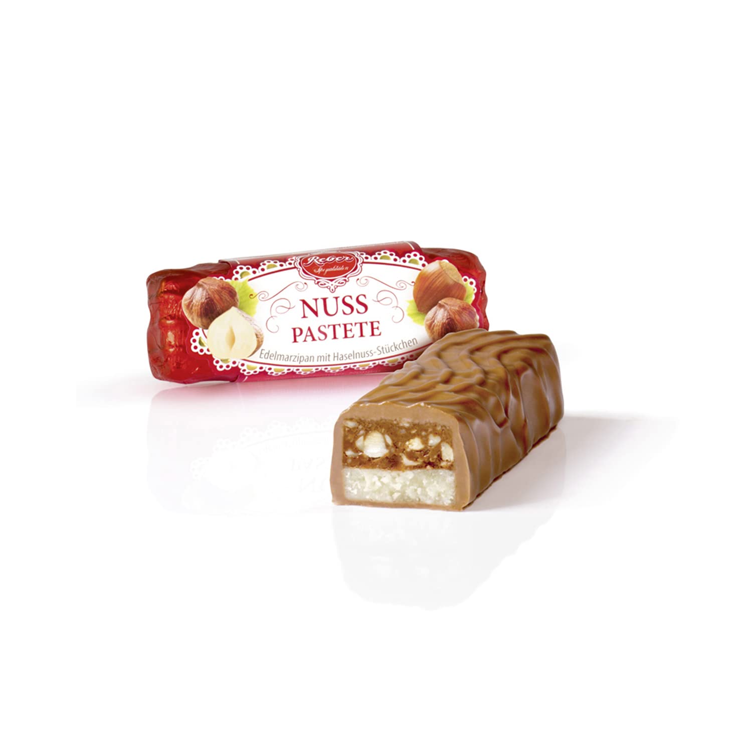 Reber Spezialitäten-Kassette Mozart Pralinen Weihnachten 8er 285 g