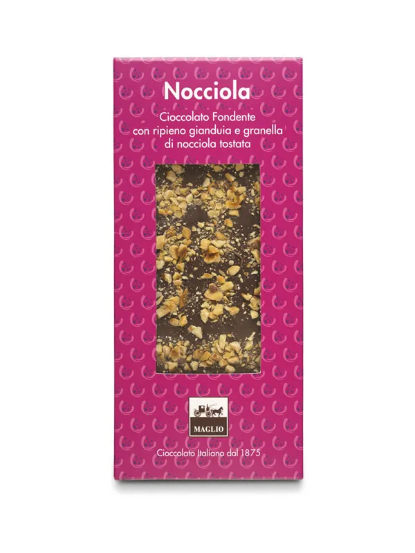 Maglio Fondente Nocciola Schokoladentafel Zartbitter Haselnuss