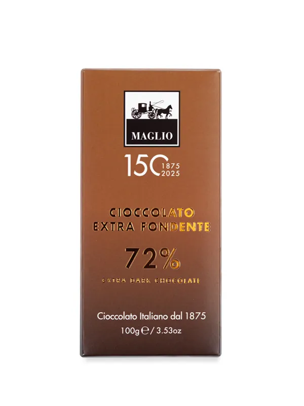 Maglio Blend Extra Bitter Zartbitterschokolade Kakao 72%
