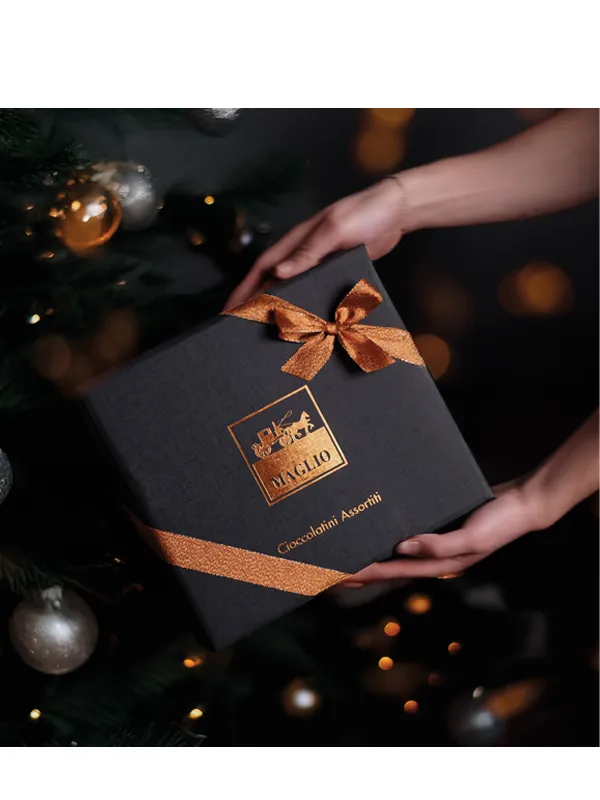 Maglio Fiandra Noir Pralinen Geschenkbox sortiert