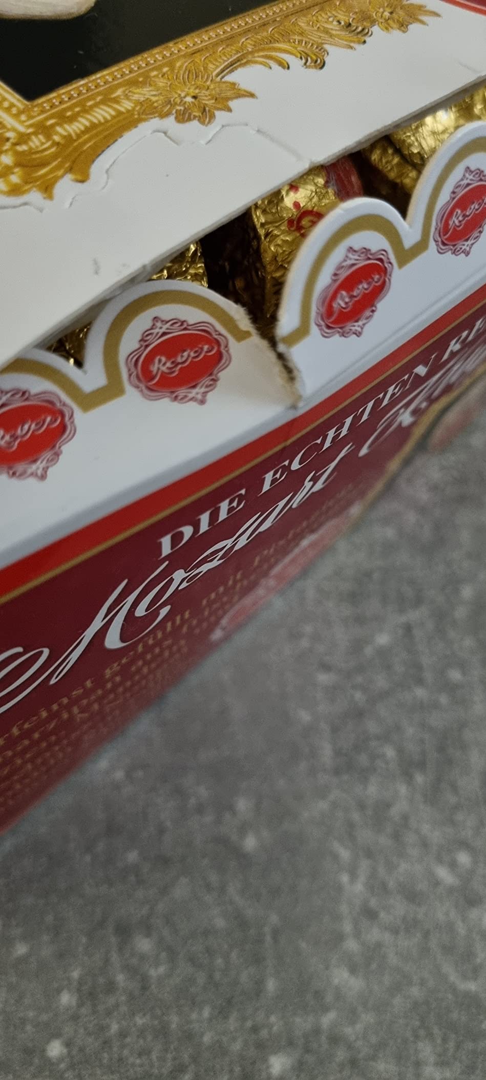 Reber Mozart-Kugeln Pralinen 100 Stück Zartbitter Marzipan
