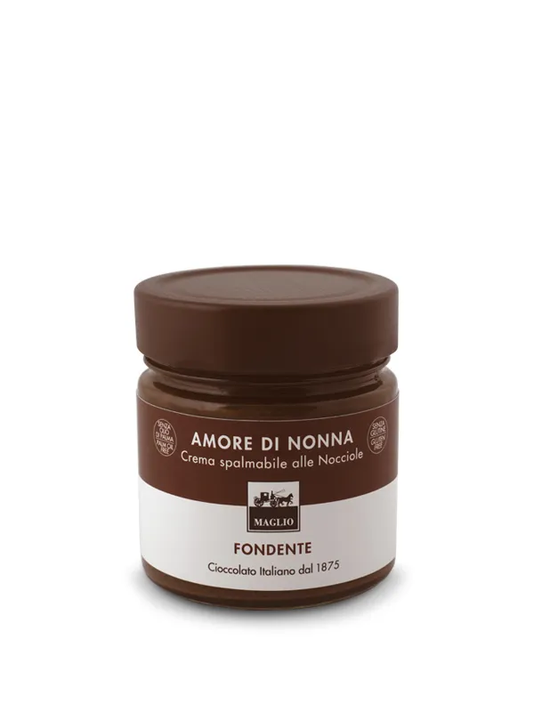 Maglio Creme Amore di Nonna Haselnuss Zartbitter Aufstrich