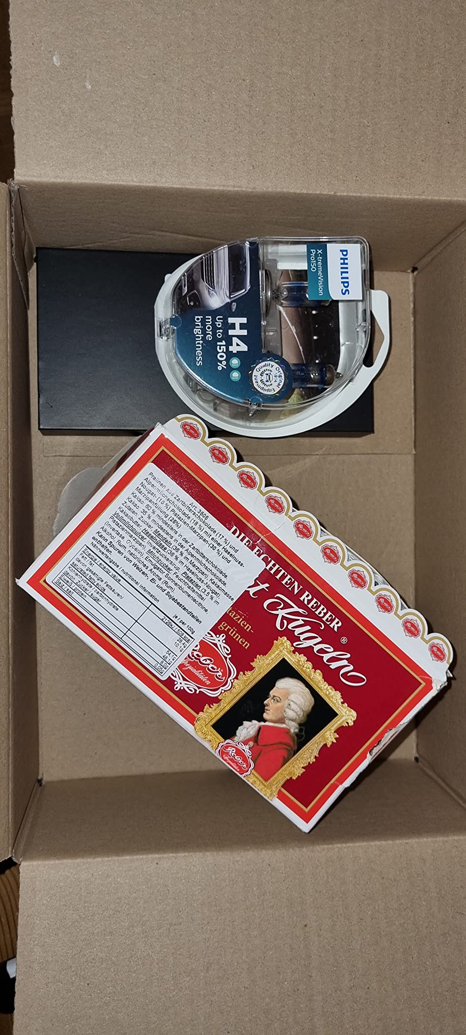 Reber Mozart-Kugeln Pralinen 100 Stück Zartbitter Marzipan