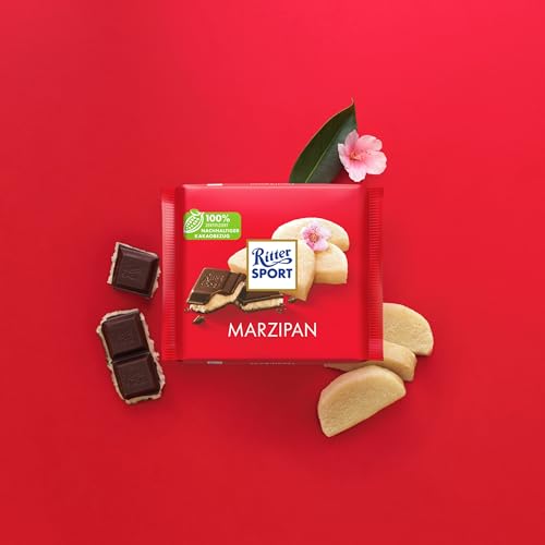 Ritter Sport Bunte Vielfalt Marzipan Schokolade 12x100g
