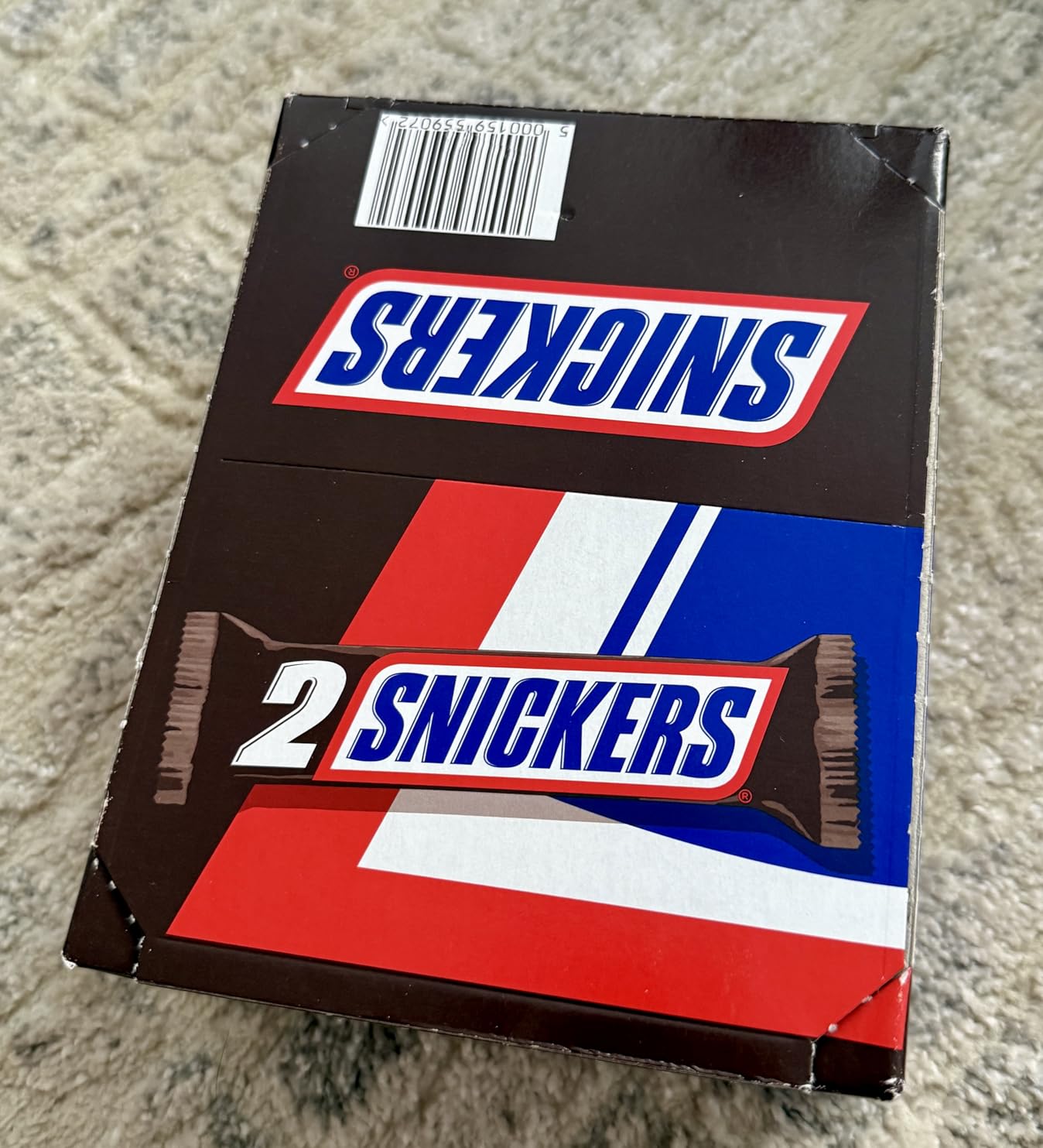 Snickers Original Schokoriegel Doppelpack 24 x 2 x 40g Erdnuss