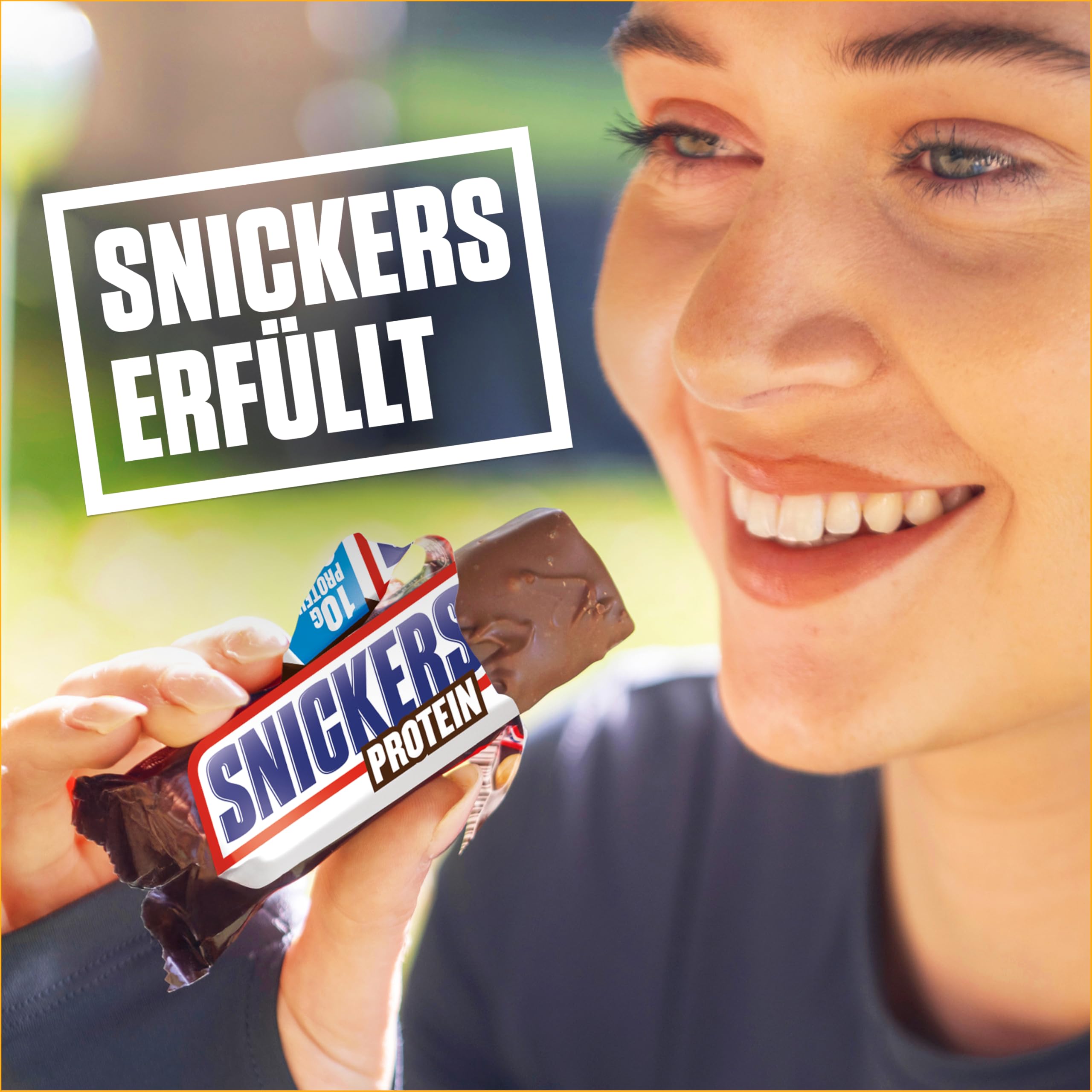 Snickers Protein Riegel 18x47g Erdnuss Karamell