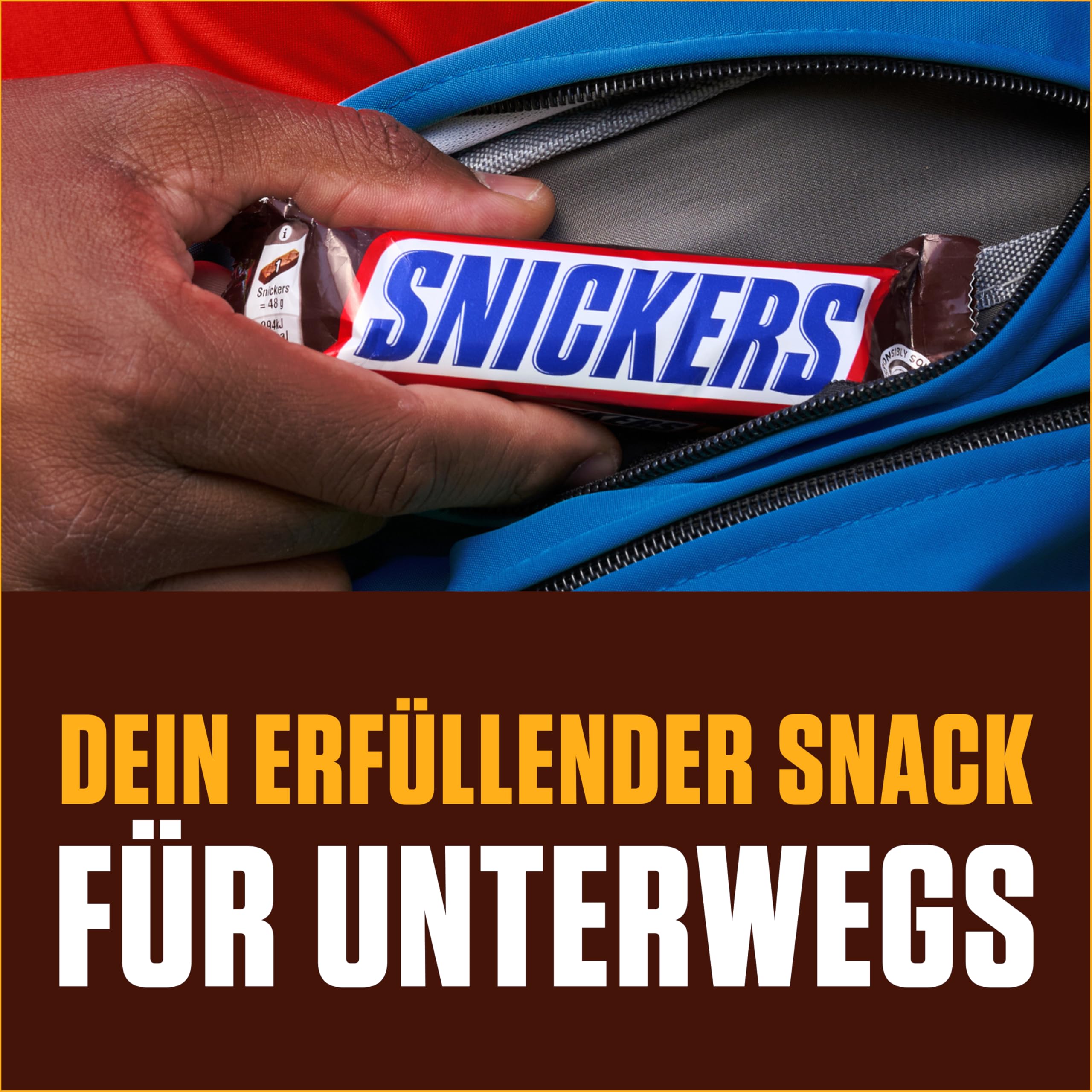 Snickers Original Schokoriegel 5x50g Erdnuss Karamell