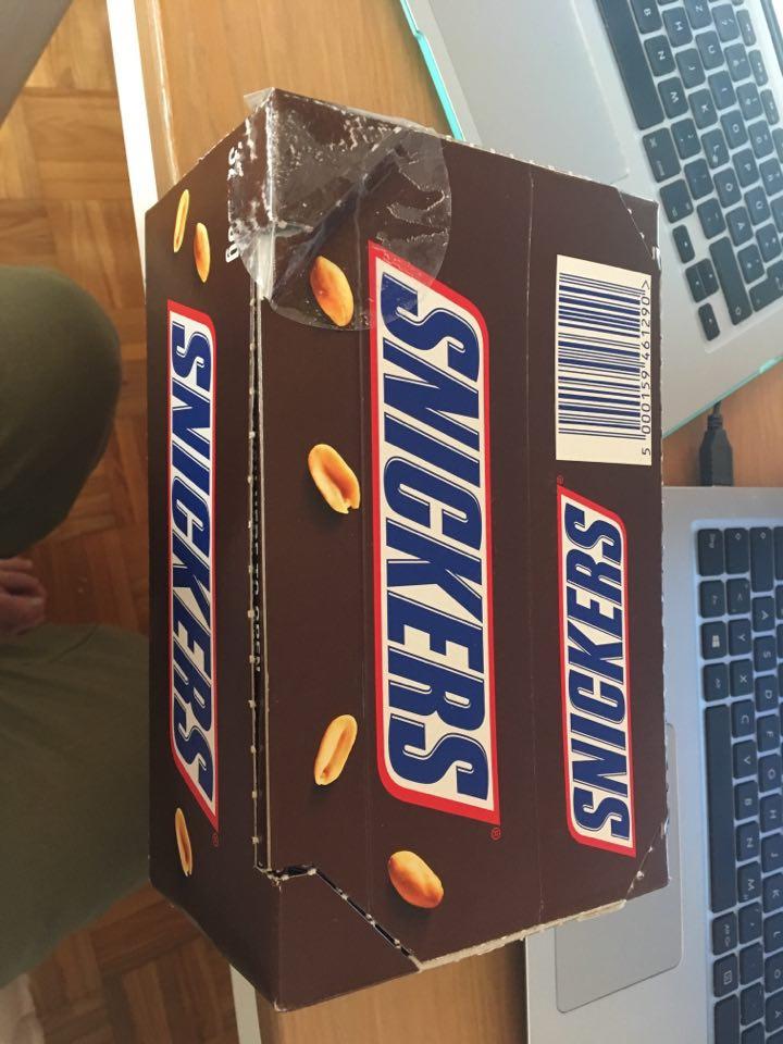Snickers Original Schokoriegel Karamell 32x50g Vorratspack