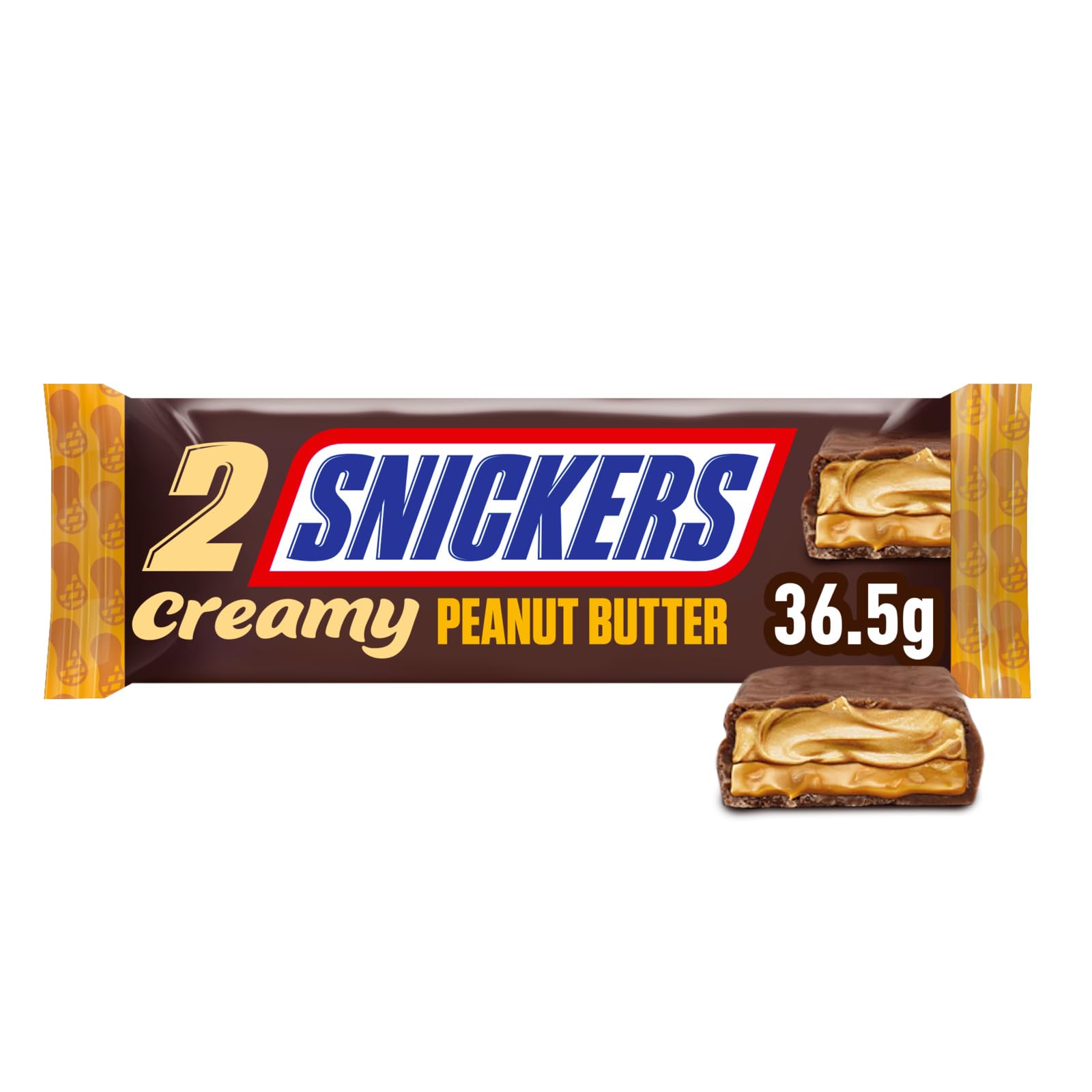 Snickers Creamy Peanutbutter Doppelriegel 24x36,5 g