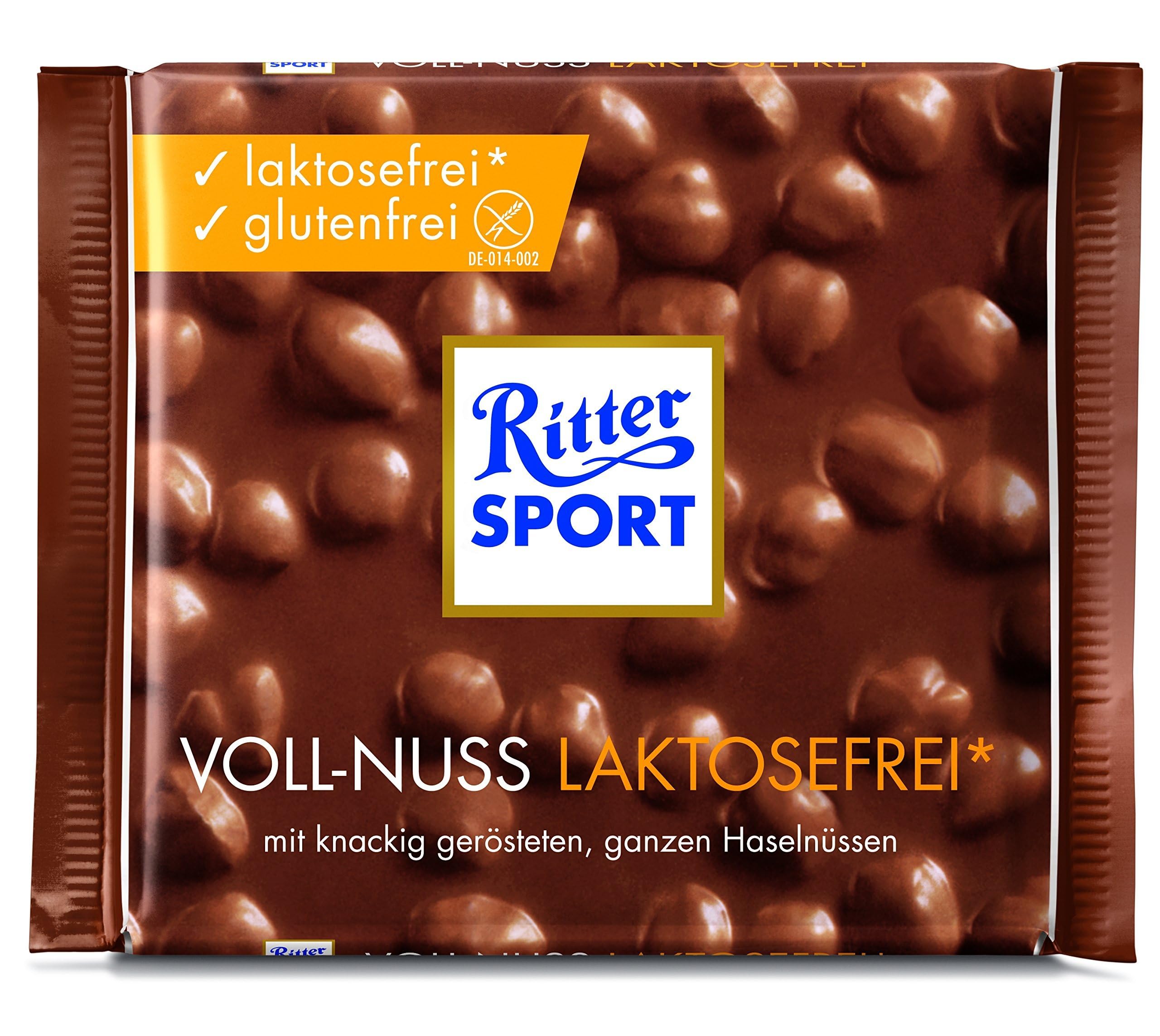 Ritter Sport Voll-Nuss Vollmilchschokolade 10x100g laktosefrei