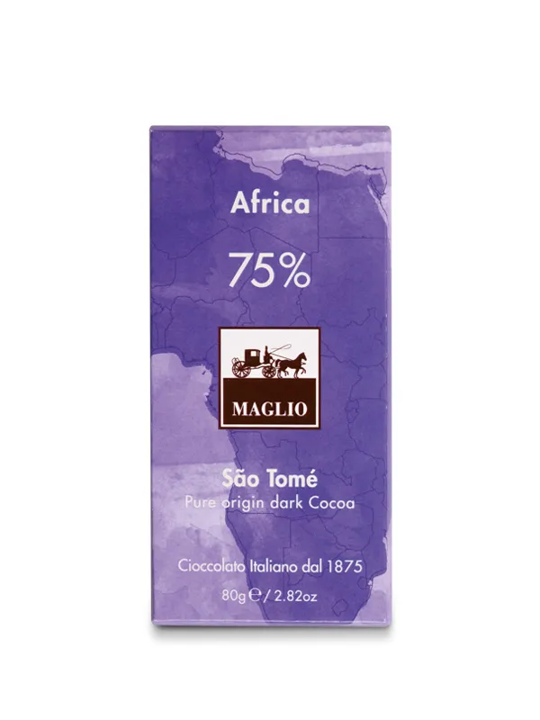 Maglio Monorigine Africa Schokoladentafel Zartbitter 75% Kakao